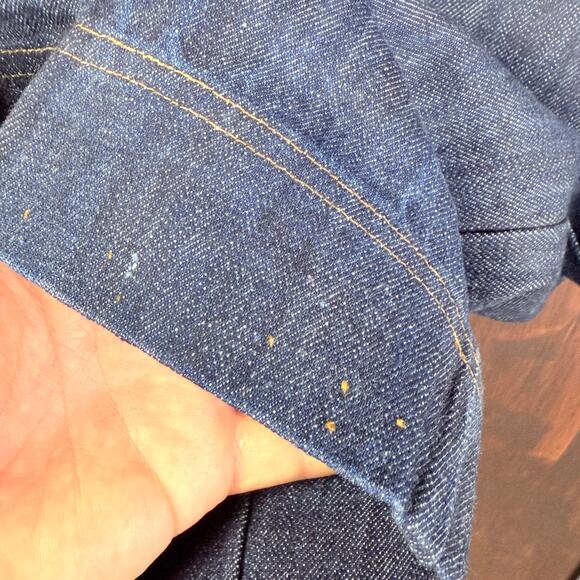 Fubu Platinum Fat Albert Ruby Wide Leg Baggy Denim Jeans Y2K Blue Mens 38x34 EUC - Picture 7 of 12